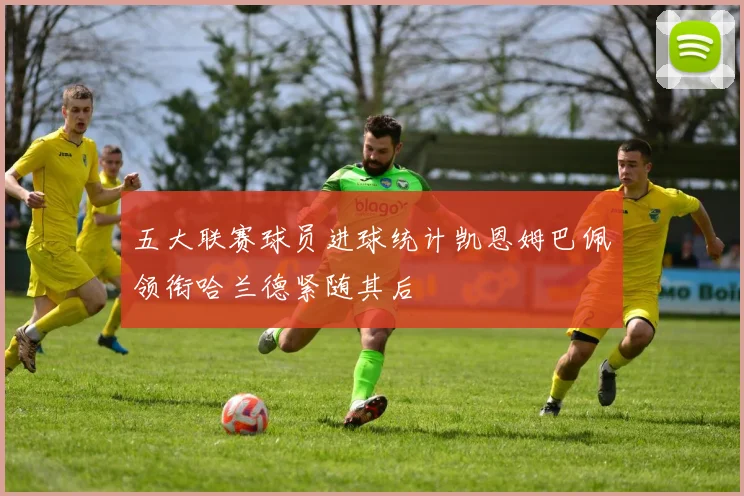 五大联赛球员进球统计凯恩姆巴佩领衔哈兰德紧随其后